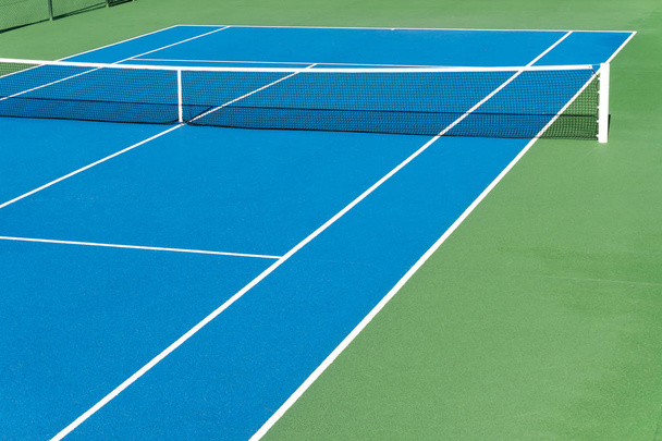 Acrylic and polyurethane courts